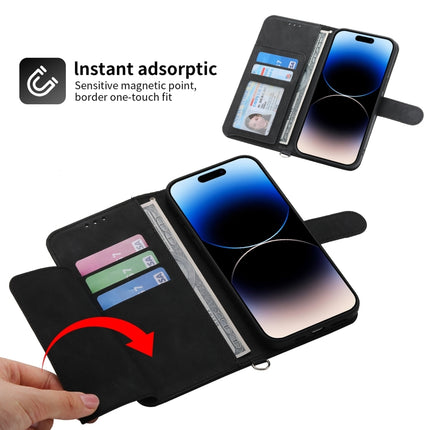 Skin-feel Flowers Embossed Wallet Leather Phone Case, For iPhone 11 Pro, For iPhone 11, For iPhone XS Max, For iPhone XS / X