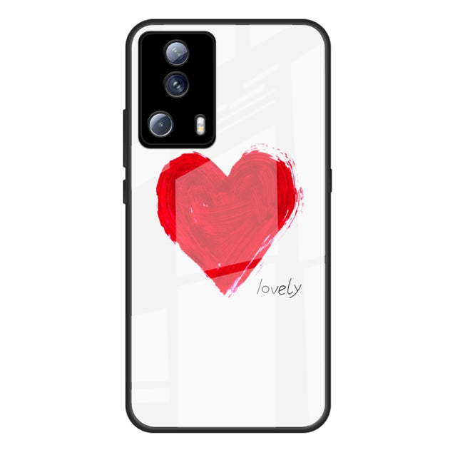 Colorful Painted Glass Phone Case, For Xiaomi Civi 2, For Xiaomi Redmi A1 4G