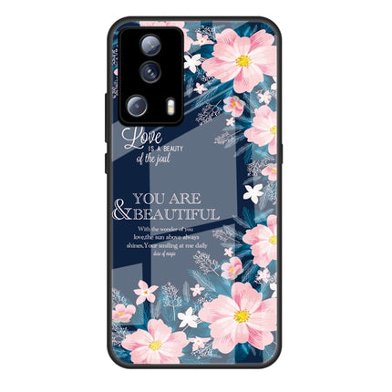 Colorful Painted Glass Phone Case, For Xiaomi Civi 2, For Xiaomi Redmi A1 4G