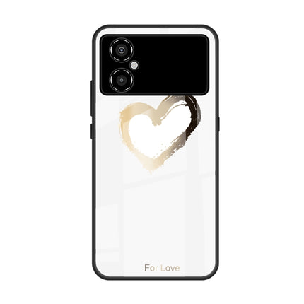 Colorful Painted Glass Phone Case, For Xiaomi Poco M4