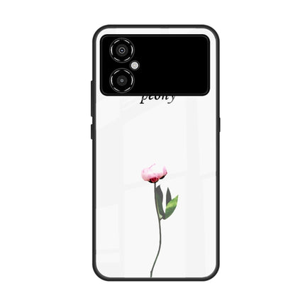 Colorful Painted Glass Phone Case, For Xiaomi Poco M4