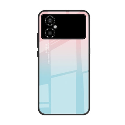Colorful Painted Glass Phone Case, For Xiaomi Poco M4