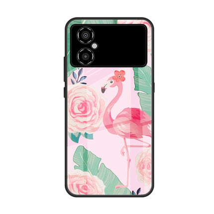 Colorful Painted Glass Phone Case, For Xiaomi Poco M4