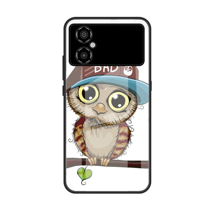 Colorful Painted Glass Phone Case, For Xiaomi Poco M4