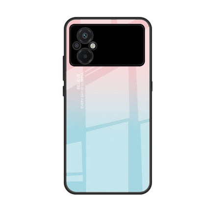 Colorful Painted Glass Phone Case, For Xiaomi Poco M5