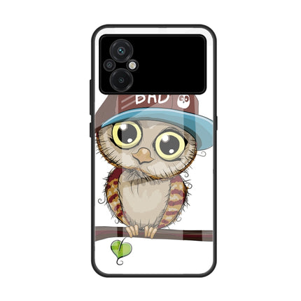 Colorful Painted Glass Phone Case, For Xiaomi Poco M5