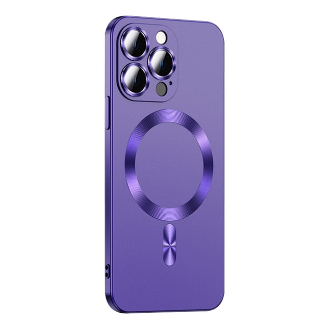 Liquid Lens Protector Magsafe Phone Case, For iPhone 12 Pro Max