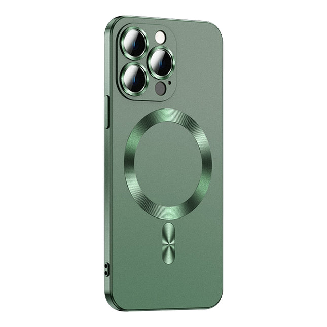 Liquid Lens Protector Magsafe Phone Case, For iPhone 12 Pro Max