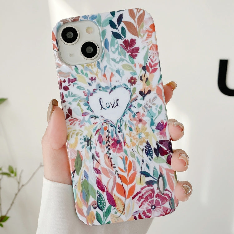 Varnishing Water Stick PC Phone Case, For iPhone 14, For iPhone 14 Plus, For iPhone 14 Pro