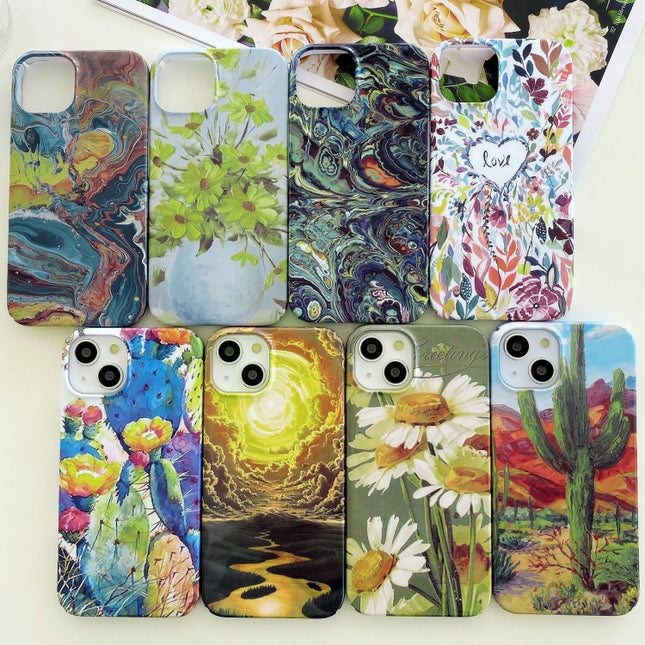 Varnishing Water Stick PC Phone Case, For iPhone 13 Pro Max, For iPhone 12, For iPhone 12 Pro