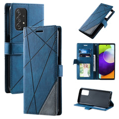 Skin Feel Splicing Leather Phone Case, For Samsung Galaxy A23 4G, For Realme C21Y, For Realme C31, For Realme C35
