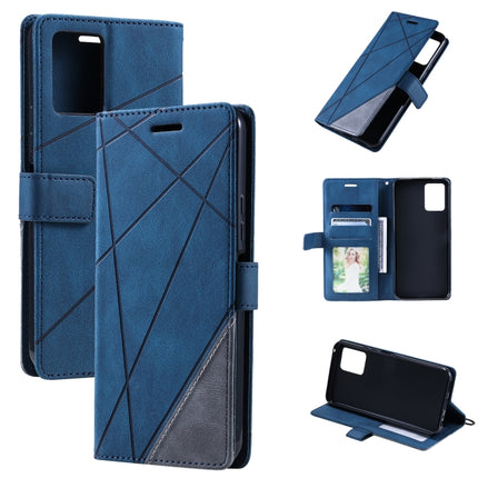 Skin Feel Splicing Leather Phone Case, For vivo Y21 2021 / Y33s, For Xiaomi Redmi 10C 4G / 10 Indian, For Xiaomi Poco M4 Pro 4G, For OPPO Find X5 Lite