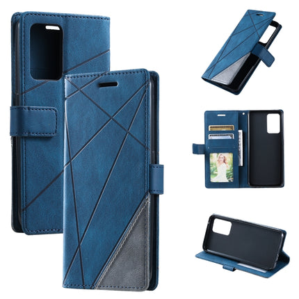 Skin Feel Splicing Leather Phone Case, For vivo Y21 2021 / Y33s, For Xiaomi Redmi 10C 4G / 10 Indian, For Xiaomi Poco M4 Pro 4G, For OPPO Find X5 Lite