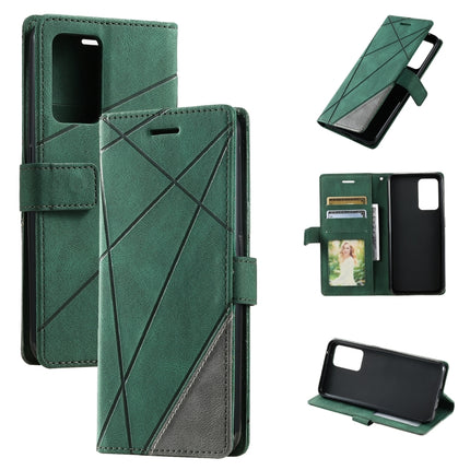 Skin Feel Splicing Leather Phone Case, For vivo Y21 2021 / Y33s, For Xiaomi Redmi 10C 4G / 10 Indian, For Xiaomi Poco M4 Pro 4G, For OPPO Find X5 Lite