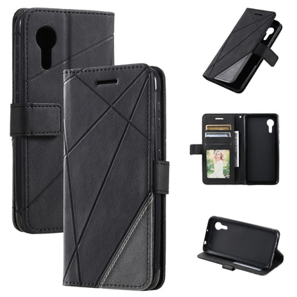 Skin Feel Splicing Leather Phone Case, For OPPO Reno8 Pro+, For OPPO Reno8 Pro, For OPPO Reno8, For Samsung Galaxy Xcover5