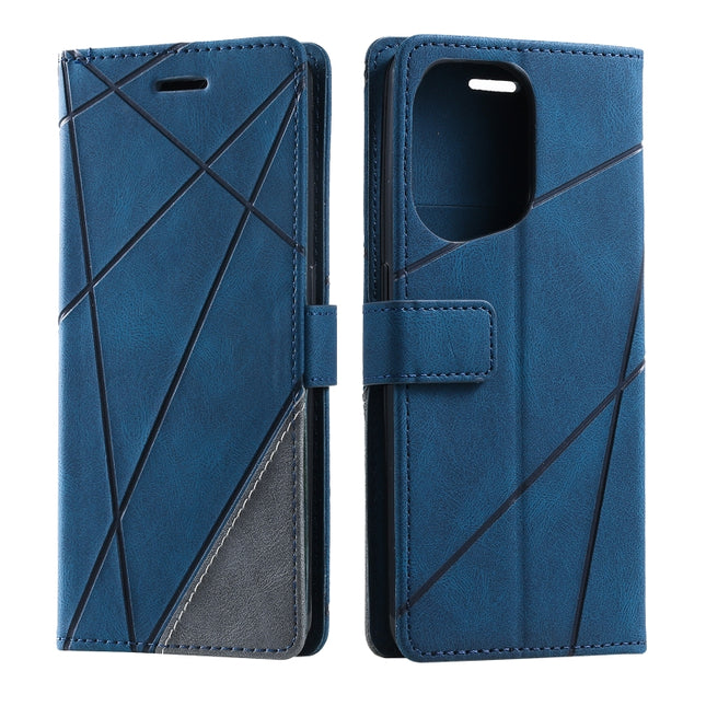 Skin Feel Splicing Leather Phone Case, For OPPO Find X5, For Xiaomi Redmi 10A, For Xiaomi Redmi 10 Prime+ 5G, For Sony Xperia 1 IV