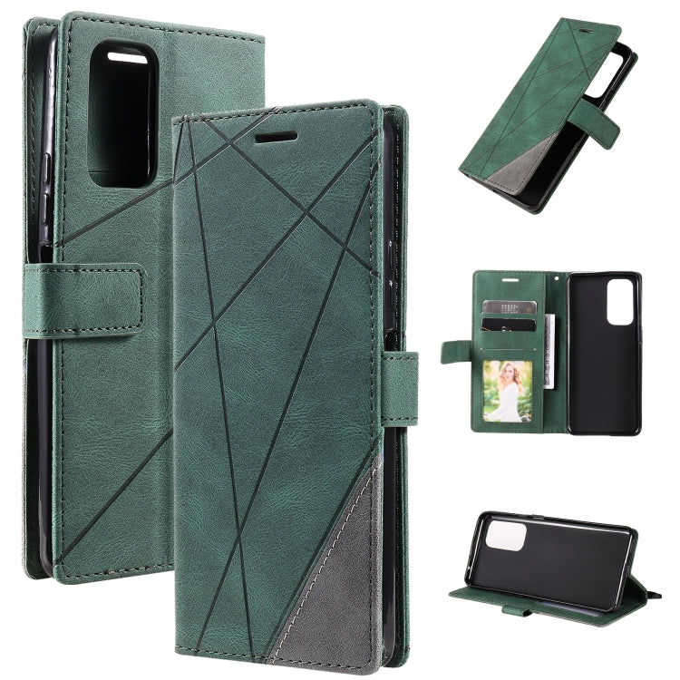 Skin Feel Splicing Leather Phone Case, For Sony Xperia 10 IV, For Xiaomi Redmi Note 11T Pro 5G, For Xiaomi Poco M4 5G, For OPPO Find X5 Pro