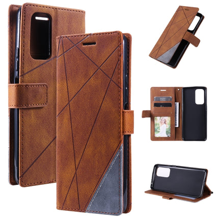 Skin Feel Splicing Leather Phone Case, For Sony Xperia 10 IV, For Xiaomi Redmi Note 11T Pro 5G, For Xiaomi Poco M4 5G, For OPPO Find X5 Pro