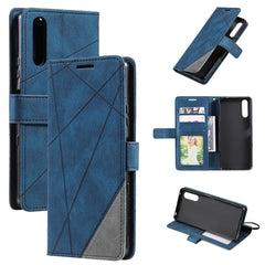 Skin Feel Splicing Leather Phone Case, For Sony Xperia 10 IV, For Xiaomi Redmi Note 11T Pro 5G, For Xiaomi Poco M4 5G, For OPPO Find X5 Pro