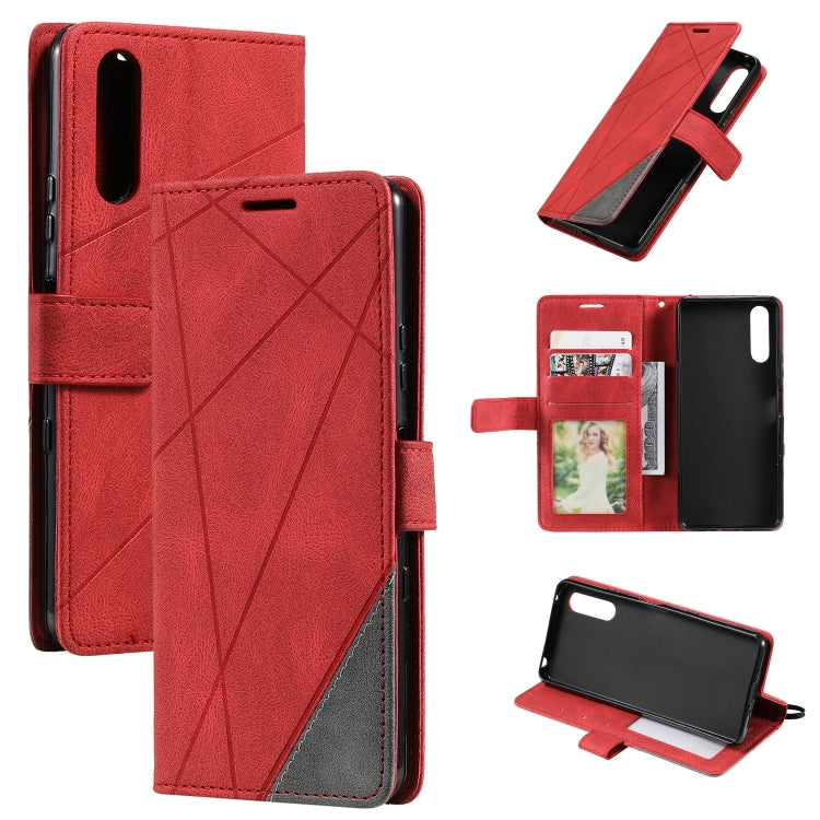 Skin Feel Splicing Leather Phone Case, For Sony Xperia 10 IV, For Xiaomi Redmi Note 11T Pro 5G, For Xiaomi Poco M4 5G, For OPPO Find X5 Pro