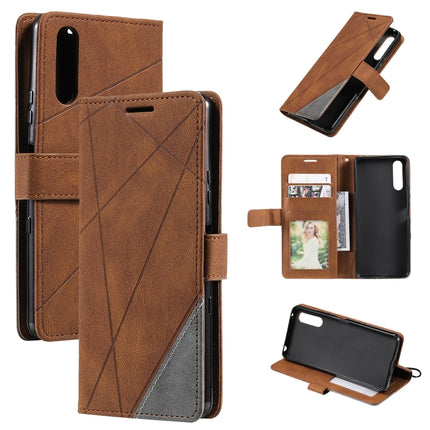 Skin Feel Splicing Leather Phone Case, For Sony Xperia 10 IV, For Xiaomi Redmi Note 11T Pro 5G, For Xiaomi Poco M4 5G, For OPPO Find X5 Pro