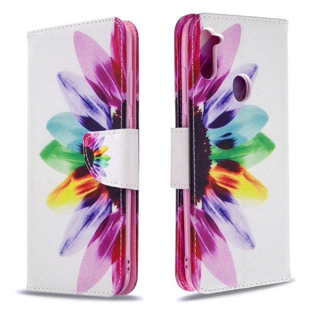 Colored Drawing Pattern Horizontal Flip Leather Case with Holder & Card Slots & Wallet, For Xiaomi Redmi Note 9S / Note 9 Pro / Note 9 Pro Max, For Huawei P40 Lite, For Huawei P40 Lite E, For Galaxy A11