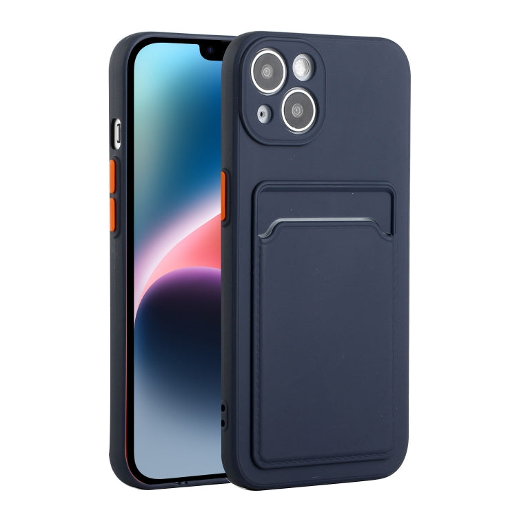 Card Slot Design Shockproof TPU Phone Case, For iPhone 14, For iPhone 14 Plus