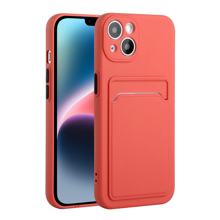 Card Slot Design Shockproof TPU Phone Case, For iPhone 14, For iPhone 14 Plus