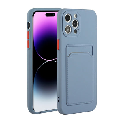Card Slot Design Shockproof TPU Phone Case, For iPhone 14 Pro, For iPhone 14 Pro Max