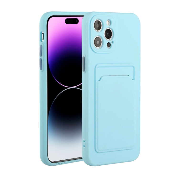 Card Slot Design Shockproof TPU Phone Case, For iPhone 14 Pro, For iPhone 14 Pro Max
