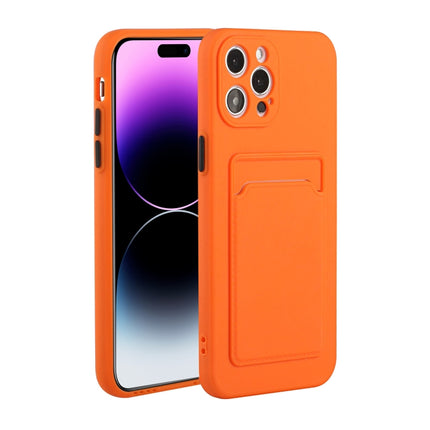 Card Slot Design Shockproof TPU Phone Case, For iPhone 14 Pro, For iPhone 14 Pro Max