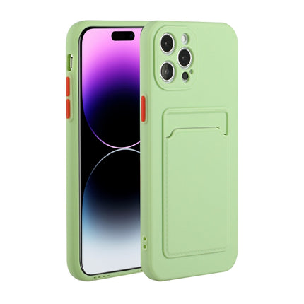 Card Slot Design Shockproof TPU Phone Case, For iPhone 14 Pro, For iPhone 14 Pro Max
