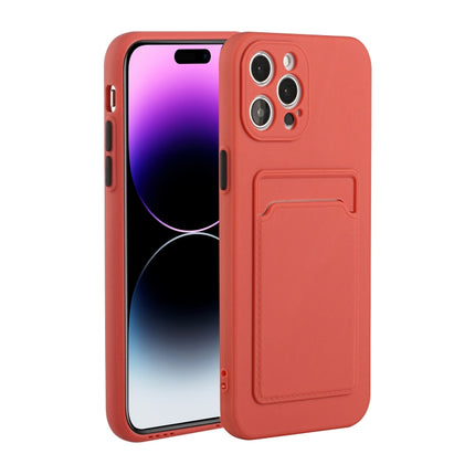 Card Slot Design Shockproof TPU Phone Case, For iPhone 14 Pro, For iPhone 14 Pro Max