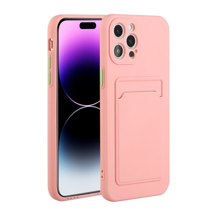 Card Slot Design Shockproof TPU Phone Case, For iPhone 14 Pro, For iPhone 14 Pro Max