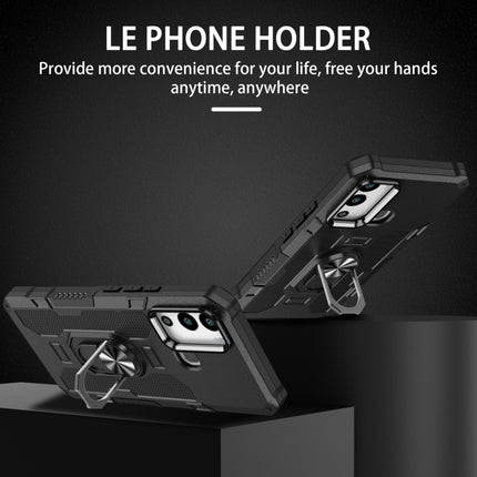 Ring Holder Armor Hybrid Phone Case, For Infinix Hot 12i, For Infinix Hot 12 Play, For Honor X7, For Honor X8