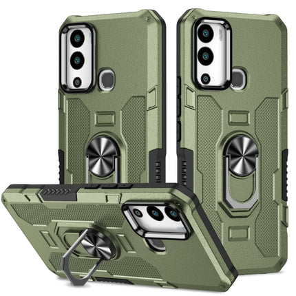 Ring Holder Armor Hybrid Phone Case, For Infinix Hot 12i, For Infinix Hot 12 Play, For Honor X7, For Honor X8