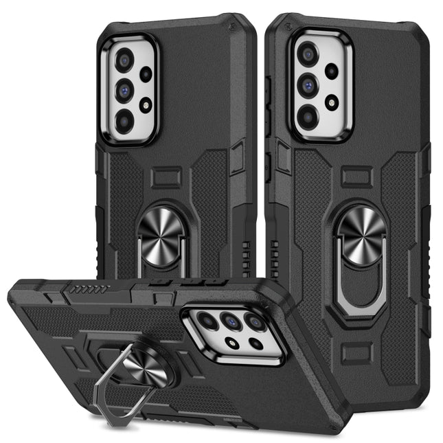 Ring Holder Armor Hybrid Phone Case, For Samsung Galaxy A73 5G, For Xiaomi Redmi Note 11 Global, For Xiaomi Poco X4 Pro 5G, For vivo Y20