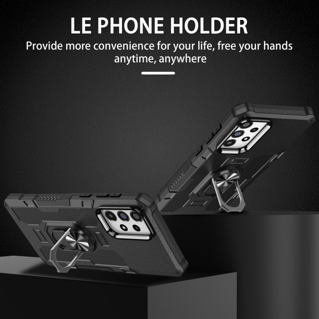 Ring Holder Armor Hybrid Phone Case, For Samsung Galaxy A73 5G, For Xiaomi Redmi Note 11 Global, For Xiaomi Poco X4 Pro 5G, For vivo Y20