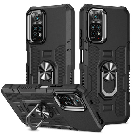 Ring Holder Armor Hybrid Phone Case, For Samsung Galaxy A73 5G, For Xiaomi Redmi Note 11 Global, For Xiaomi Poco X4 Pro 5G, For vivo Y20