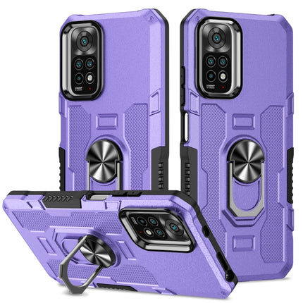 Ring Holder Armor Hybrid Phone Case, For Samsung Galaxy A73 5G, For Xiaomi Redmi Note 11 Global, For Xiaomi Poco X4 Pro 5G, For vivo Y20