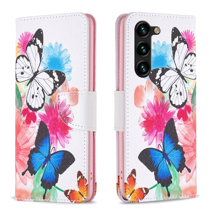 Drawing Pattern Leather Phone Case, For Samsung Galaxy A14 5G, For Samsung Galaxy S23+ 5G, For Samsung Galaxy S23 Ultra 5G