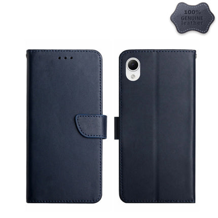 Genuine Leather Fingerprint-proof Flip Phone Case, For Samsung Galaxy A04 4G, For Samsung Galaxy A04s, For Samsung Galaxy A23 5G JP Version, For Samsung Galaxy A23e/A23s, For Sony Xperia 5 IV, For vivo X80 Lite/V25 5G, For Honor 70 Pro/70 Pro+         ...