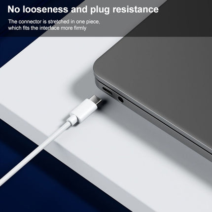 Dual Type-C Interface Fast Charging Data Cable Laptop Charging Cable, Length:1m, Length:1.5m, Length:2m