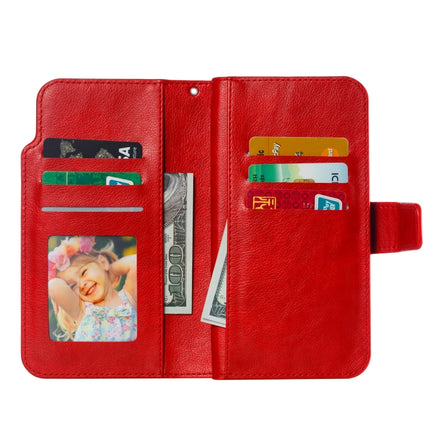9 Card Tri-Fold Wallets Leather Phone Case, For iPhone 14, For iPhone 14 Plus, For iPhone 14 Pro, For iPhone 14 Pro Max