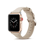 For Apple Watch 5/4 40mm & 3/2/1 38mm / Creamy-white