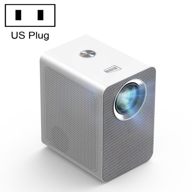 AUN ET50 4 inch 180 Lumens 1920x1080P Smart LED Mini Projector, US Plug
