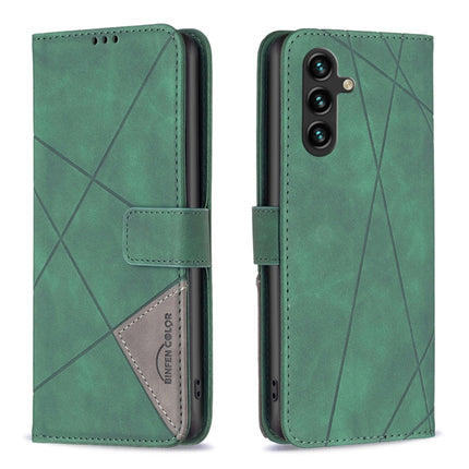 Magnetic Buckle Rhombus Texture Leather Phone Case, For Samsung Galaxy A14 5G, For Samsung Galaxy S23+ 5G, For Samsung Galaxy S23 Ultra 5G, For Samsung Galaxy S23 5G