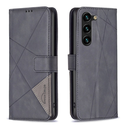 Magnetic Buckle Rhombus Texture Leather Phone Case, For Samsung Galaxy A14 5G, For Samsung Galaxy S23+ 5G, For Samsung Galaxy S23 Ultra 5G, For Samsung Galaxy S23 5G