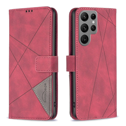 Magnetic Buckle Rhombus Texture Leather Phone Case, For Samsung Galaxy A14 5G, For Samsung Galaxy S23+ 5G, For Samsung Galaxy S23 Ultra 5G, For Samsung Galaxy S23 5G