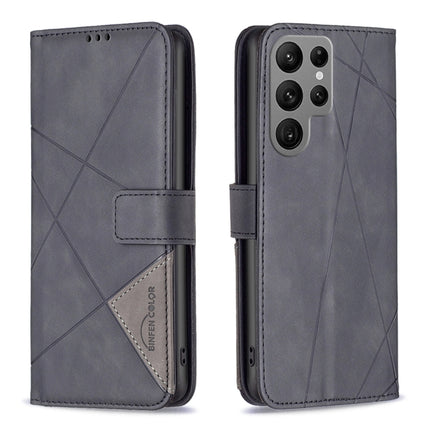 Magnetic Buckle Rhombus Texture Leather Phone Case, For Samsung Galaxy A14 5G, For Samsung Galaxy S23+ 5G, For Samsung Galaxy S23 Ultra 5G, For Samsung Galaxy S23 5G